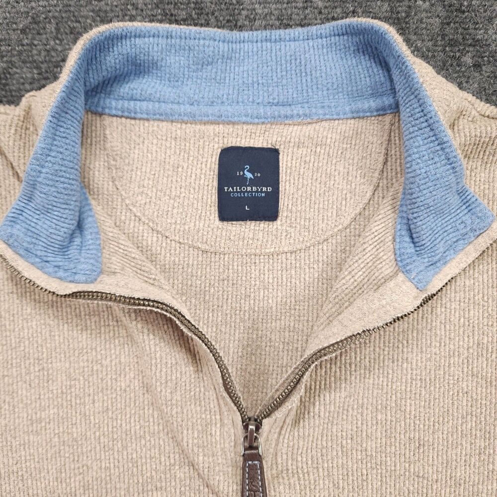 Tailorbyrd T-Shirt Size L Tan Rayon Men's Excellent